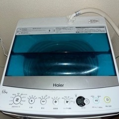 洗濯機　Haier  2018年製