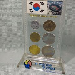 外国貨幣　韓国　貨幣　土産　コインセット