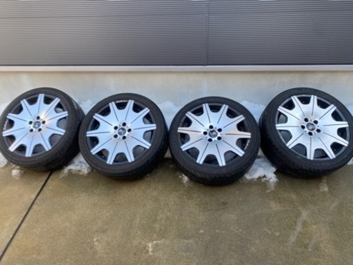深リム 19インチ 9j 10j トラフィックスター DTX リペア済 未使用