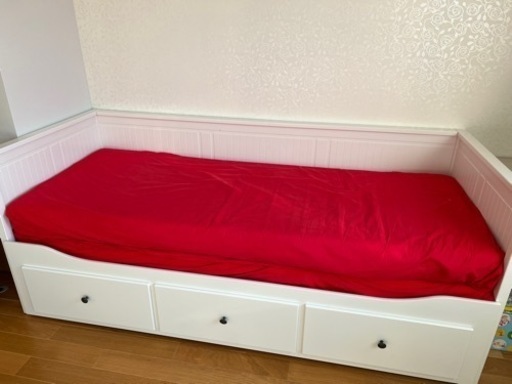 IKEA ベッド　収納付き