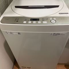 洗濯機 SHARP ES-GE6D-T
