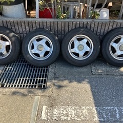 [引取先決まりました145R12LT ４本　アルミ　車検用