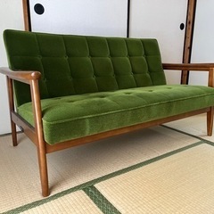Kチェア2シーター＆リビングテーブル（小）