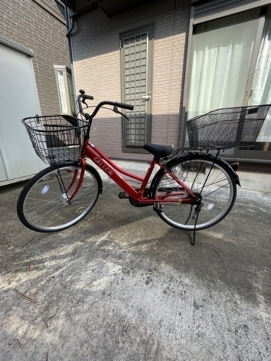 ほぼ新品26インチ自転車・値下げしました