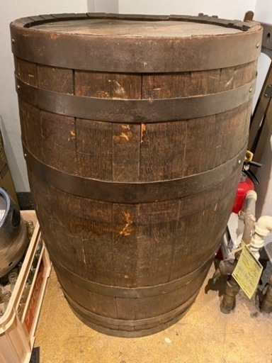 【骨董品】スコッチウィスキー樽ヴィンテージ樽高さ90センチ
