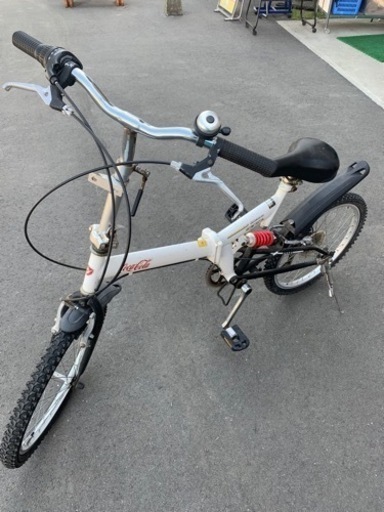 コカコーラ　折りたたみ自転車