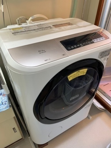 【ドラム式洗濯機】日立 BD-NX120B 中古品。