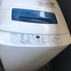 取りに来ていただける方Haier洗濯機2013年製　4.2kg