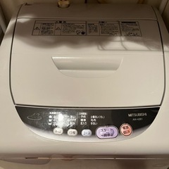 【決まりました】洗濯機4.2Kg(使用感有り、古いです)
