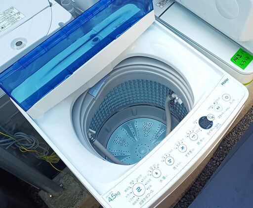 ★美品‼お届け可！★ 2020年製 ハイアール 4.5㎏ 全自動洗濯機 JW-C45FK