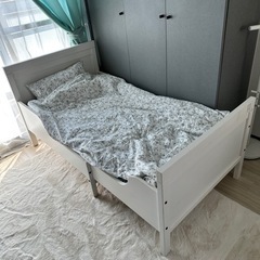 IKEA 延長調節あり　キッズ　ベッド