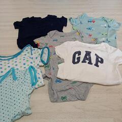 半袖　つなぎ　６点セット　GAP４点