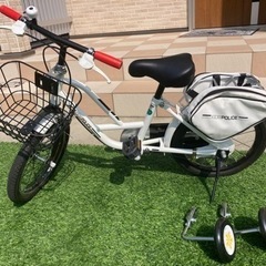 子供　自転車　16インチ　パトカー