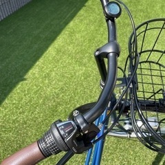 26インチ 6段変速 オートライト 自転車