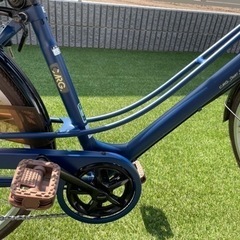 26インチ 6段変速 オートライト 自転車