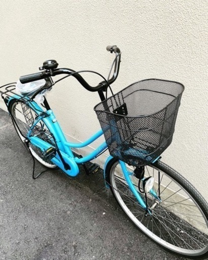 中古だけど、ピカピカに仕上がったママチャリです