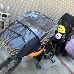値下げ】【1年未満】【地域限定配送無料】3人乗り電動自転車
