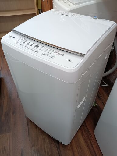 Hisense　洗濯機　5.5㎏　HW-G55A-W　2019年製　■買取GO‼　栄和店