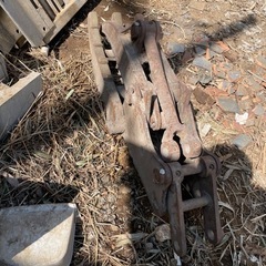 ユンボ　バケット　ハサミ