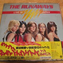 2312【LPレコード】ザ・ランナウェイズ／ライブ！イン・ジャパン