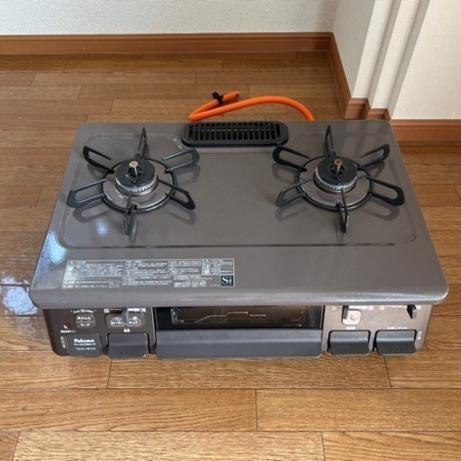 パロマ ガスコンロ あじわざ PA-S42BMA-R-LPG プロパンガス用