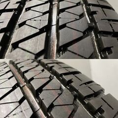 タイヤ新車外し【BS DUELER H/T 684II 195/80R15】夏タイヤ【三菱