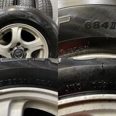 タイヤ新車外し【BS DUELER H/T 684II 195/80R15】夏タイヤ【三菱 パジェロミニ 純正ホイール 15インチ 5.5J5HPCD114.3+46】　(VTG608)クレジットカード QRコード決済可能 パジェロミニにお薦めのタイヤです』 ブリヂストン [1本] DUELER H