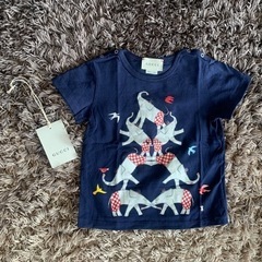 美品 GUCCI サーカス Tシャツ ネイビー タグあり