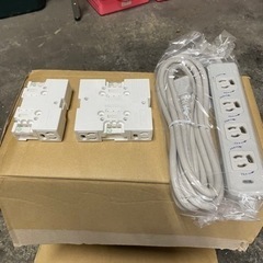 明工社OAタップ&寺田ブロックコンセント