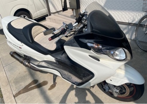 売れました！ 動画有り SUZUKI スカイウェイブ　250 TypeS 白