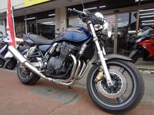 NO.4637　イナズマ４００　油冷４サイクル４気筒４００ｃｃ　メタリックネイビー　 ☆彡
