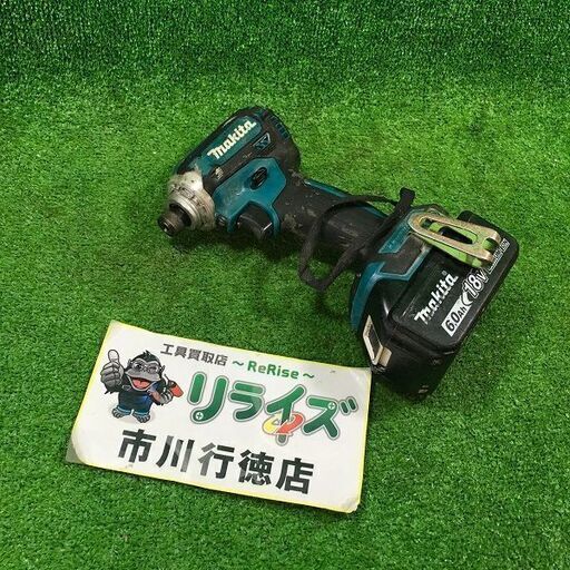 マキタ TD171D インパクトドライバー バッテリー1個付き【市川行徳店】【店頭取引限定】【中古】管理番号：ITP6DOUB0423