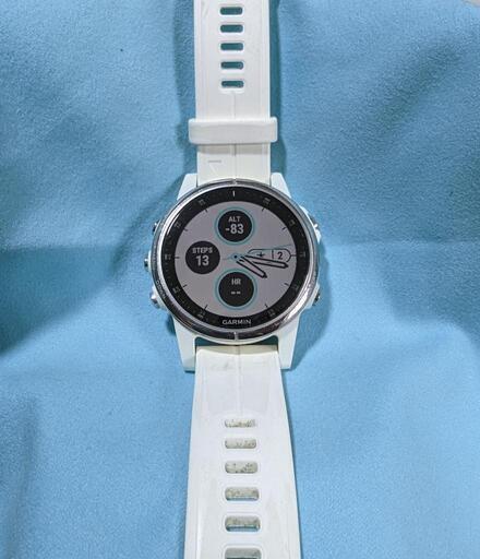 ガーミン　スマートウォッチ　Garmin fēnix 5S Plus Sapphire White
