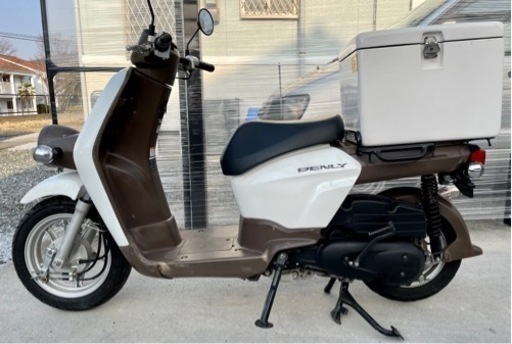 ホンダ　ベンリィ110 ブラウン.ホワイト　モリワキマフラー付き　中古車