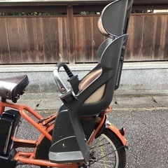 ブリヂストン bikke リアチャイルドシート　子乗せシート