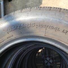 キャンター1.5トン　夏タイヤ　6本セット　残り溝バリバリ