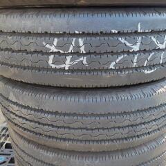 キャンター1.5トン　夏タイヤ　6本セット　残り溝バリバリ