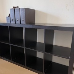 【IKEA】2段式本棚収納/チェスト