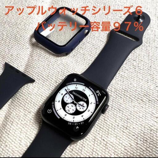 Apple Watch Series 6 GPS+セルラーモデル 44mm スペースグレー 新品バンド付き