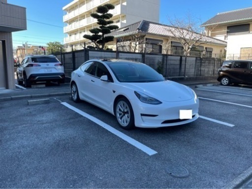 テスラ　モデル3 ロングレンジ　ワンオーナー　禁煙車 テスラ モデル3 ロングレンジ ワンオーナー 禁煙車