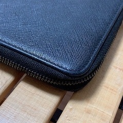 ★美品★【使用1週間未満】PRADA ジップアラウンド 長財布