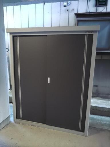 物置 屋外 ダイケン ミニ物置 DM-GY157型 スチール物置 小型