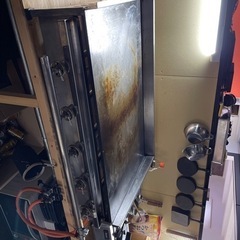 最終値下☆業務用鉄板5口 現状渡し 3月27〆