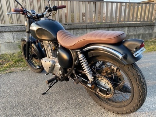 ☆KawasakiエストレアRS.マフラーやシートなどカスタム車両☆チェーン