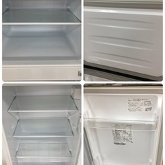 S266 ☆ Hisense 小型 冷蔵庫 幅48.1cm 120L ホワイト HR-B12C 2ドア