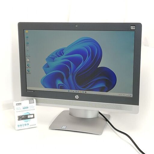 保証付 日本製 新品SSD 一体型パソコン 21.5型 HP ProOne 600 G2 AIO 中古美品 第6世代 Core i7 16GB DVDRW 無線 Windows11 Office済