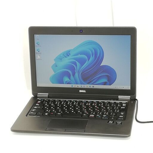 保証付 高速SSD Wi-Fi有 12.5型 ノートパソコン DELL E7250 中古美品 第5世代 Core i5 8GB 無線 Bluetooth カメラ Windows11 Office