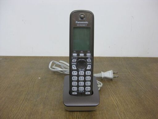 Panasonic パナソニック 増設子機 充電台付 KX-FKD503-T ブラウン