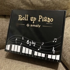 スマリー 電子ピアノ ロールアップピアノ 61鍵盤
