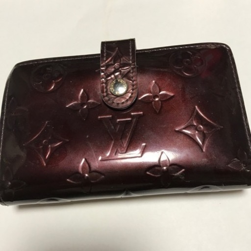 決まりました^_^ルイヴィトンがま口二つ折り財布